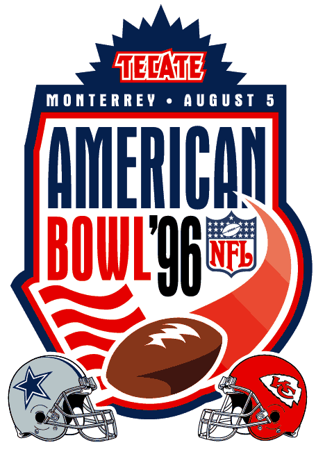 National Football League 1996 Special Event Logo v4 DTF transfer for t shirt